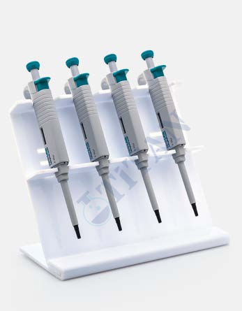 ISOLAB - 006.12.004 mikropipet standı - 4 pipet için - kutusuz (1 adet / paket)