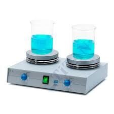 Velp - RC2 Isıtıcı Tabla 2 Bölmeli (Hot Plate)  155 mm / 370 °C