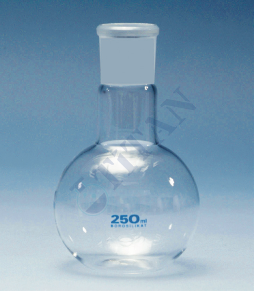 Balon kısa boyunlu dibi düz şilifli 500 ml
