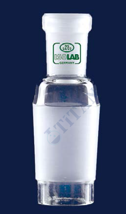 ISOLAB - 064.12.010 adaptör - daraltma amaçlı - dişi şilif : NS24/29 - erkek şilif : NS45/40 (1 adet / paket)