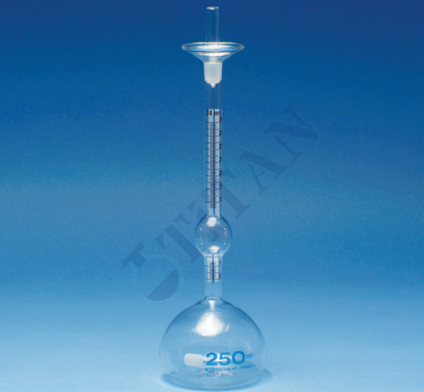 Balon  Le Chatalier 1/10 taksimatlı 12,5/21 şilifli 250 ml