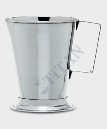 ISOLAB - 025.05.901 beher - kulplu - paslanmaz çelik - 1000 ml (1 adet / paket)