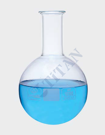 ISOLAB - 029.02.910 balon - cam - dibi yuvarlak - 10000 ml (1 adet / paket)