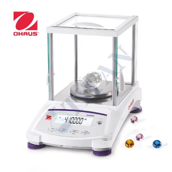 OHAUS - PJX1203M Hassas Karat Terazisi 1200 ct / 0.001 ct / ∅90 mm Alım Satımda Kullanılabilir