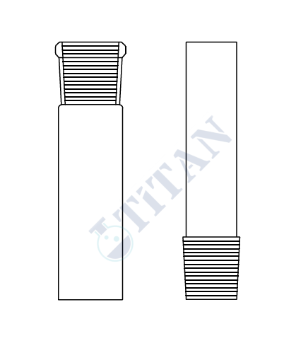 ÇALIŞKAN - LG001.01.2932 - Şilif , NS , Erkek ve Dişi NS : 29/32 , T.B:120 mm