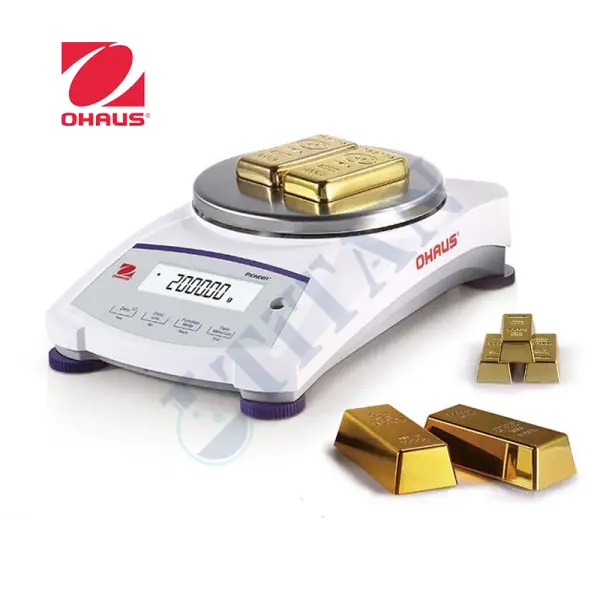 OHAUS - PJX1602M Hassas Terazi 1600 gr / 0.01 gr / ∅180 mm Alım Satımda Kullanılabilir