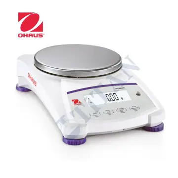 OHAUS - PJX1602M Hassas Terazi 1600 gr / 0.01 gr / ∅180 mm Alım Satımda Kullanılabilir