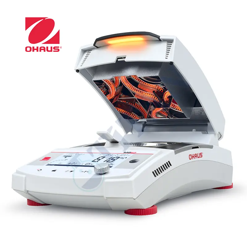 OHAUS - MB62 Nem Tayin Cihazı 90 gr / 1 mg|0,01% / 200 °C Yenilikçi Karbon Fiber Isıtma Teknolojisi