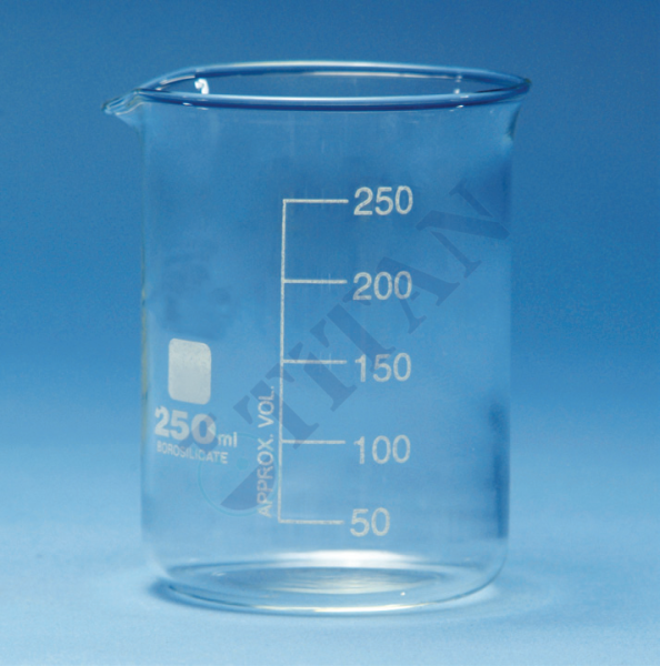 Beher  kısa  form  dereceli  250 ml