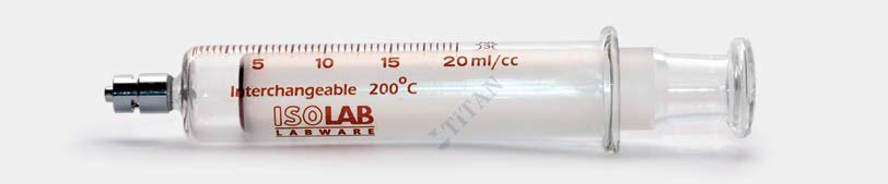 ISOLAB - 094.92.020 şırınga - cam - 20 ml (1 adet / paket)