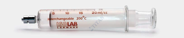 ISOLAB - 094.92.020 şırınga - cam - 20 ml (1 adet / paket)