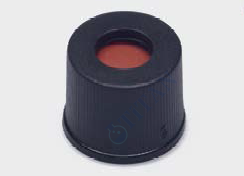 ISOLAB - 096.00.001 kapak + septa - N8 - silikon/PTFE - yarıksız (100 adet / paket)