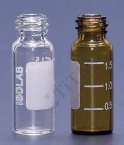 ISOLAB - 095.01.002 vial - vida kapak - N9 - 1,5 ml - 11,6 x 32 mm - amber (100 adet / paket)