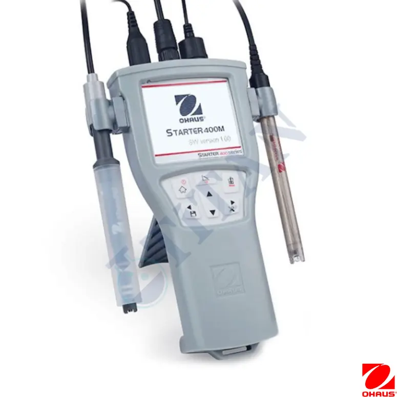 OHAUS - ST400pH-G Portatif pH Metre  -2.00... 16.00 pH / –1999... 1999 mV / 5... 110 °C