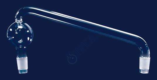 ISOLAB - 065.54.014 distilasyon bağlantıları - sıçratma tutuculu - kondensersiz - erkek şilif(ler) : NS 29/32 - gövde uzunluğu 150 mm (1 adet / paket)