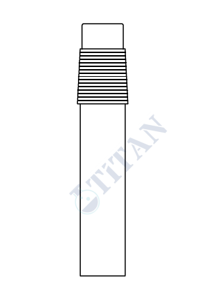 ÇALIŞKAN - LG001.04.4540 - Şilif,Uçlu,Erkek NS NS : 45/40 , T.B:120 mm
