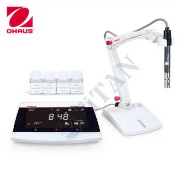 OHAUS - AB33EC-F İletkenlik Ölçer 0,001 μS/cm... 1000 mS/cm STCON7 İletkenlik Elektrodu ile