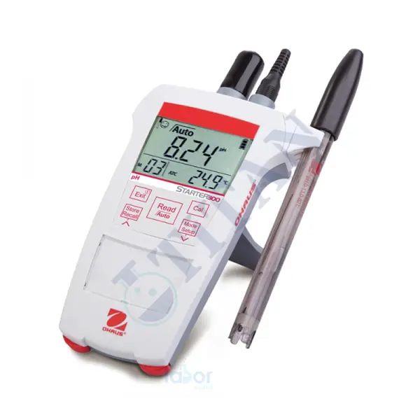 OHAUS - ST 300 pH-G Portatif pH Metre  ST270 Peynir Probu ile 0.00...14.00 pH  / -1999... 1999 mV /  0... 100 °C