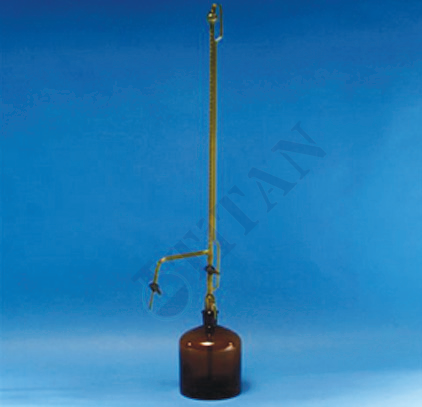 Otomatik büret amber çift musluklu 25 ml
