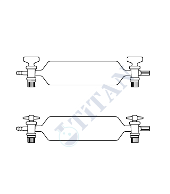 ÇALIŞKAN - LG023.01.0100   - Gaz numune alma pipeti, Cam Musluklu 100 ml  Hacim