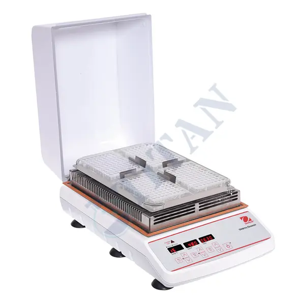 OHAUS - ISLDMPHDG İnkübasyonlu Orbital Çalkalayıcı | Incubating Orbital Shaker 3 mm / 100... 1200 rpm / 4 Mikroplaka veya 2 Mikro Tüp Rafı / Ortam Sıcaklığı +5... 65 °C