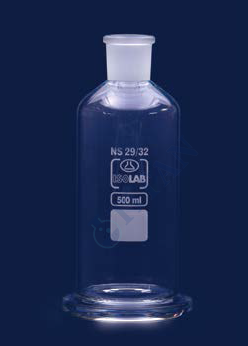 ISOLAB - 065.66.901 gaz yıkama şişesi - 1000 ml - dişi şilif 29/32 (1 adet / paket)
