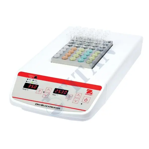 OHAUS - 2 Kuru Blok Isıtıcı Dijital | Ortam +5... 120 °C / ±0. 2 °C
