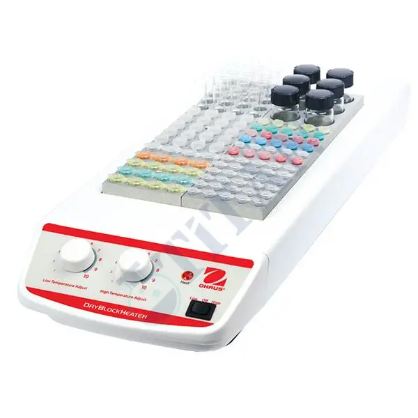 OHAUS - 6 Kuru Blok Isıtıcı Analog | Ortam +5... 120 °C / ± 2.5 °C
