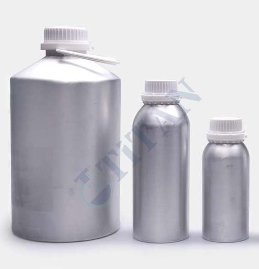 ISOLAB - 061.14.025 şişe - vida kapaklı - dar boyun - alüminyum - 25 ml (10 adet / paket)