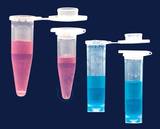 ISOLAB - 078.03.003 tüp - santrfüj - mikro - düz kapaklı - 2,0 ml (500 adet / paket)