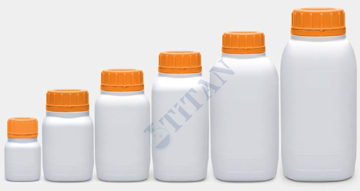 ISOLAB - 061.42.500 şişe - P.E - toz maddeler için - 500 ml (50 adet / paket)