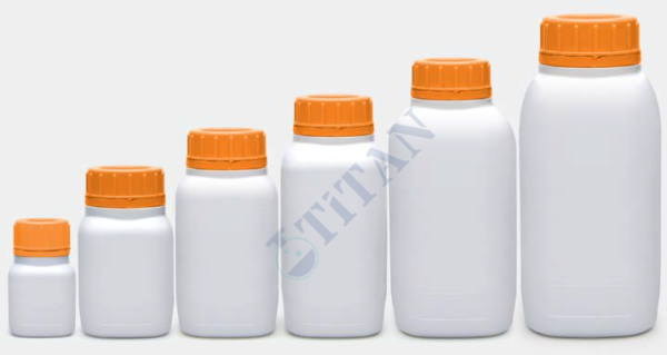 ISOLAB - 061.42.500 şişe - P.E - toz maddeler için - 500 ml (50 adet / paket)