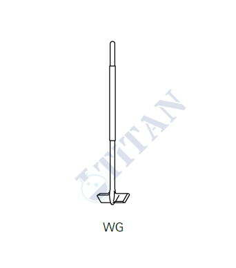 ÇALIŞKAN - LG024.11.0410 - Karıştırma şaftı, PTFE uçlu 10mm x 160 mm Şaft Çapı * Şaft Uzunluğu  , 410 mm Uzunluk