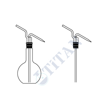 ÇALIŞKAN - LG024.14.1000 - Piset, Cam başlıklık NS : 29/32 , 1000 ml Hacim