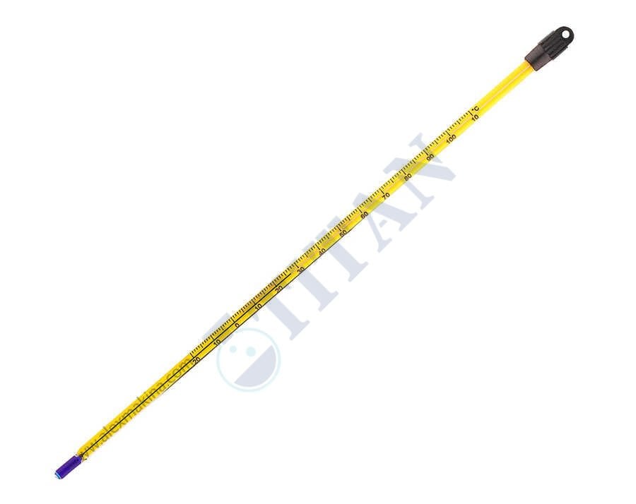 ACHEM - Kimya Termometresi Cam - Alkollü -20 / + 110