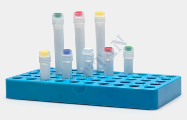 ISOLAB - 092.01.001R tüp standı - cryo tüp için - rubi (1 adet / paket)