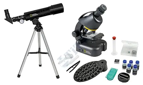 NATIONAL GEOGRAPHIC - 50/360 AZ Teleskop ve 40x–640x Mikroskop Seti