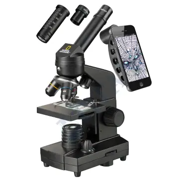 BRESSER NATIONAL GEOGRAPHIC - 40x–1280x Mikroskop Akıllı telefon Tutuculu
