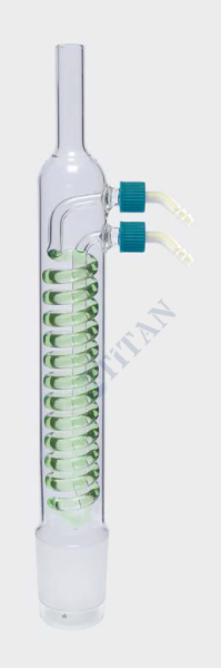 ISOLAB - 035.14.030 soğutucu- Dimroth - soxhlet için - 30 ml - erkek şilif : NS 29/32 - P.P yan kol (1 adet / paket)