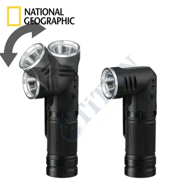 BRESSER NATIONAL GEOGRAPHIC - LUMINOS 450 Başa Monte Edilebilir LED El Feneri 450 Lümen