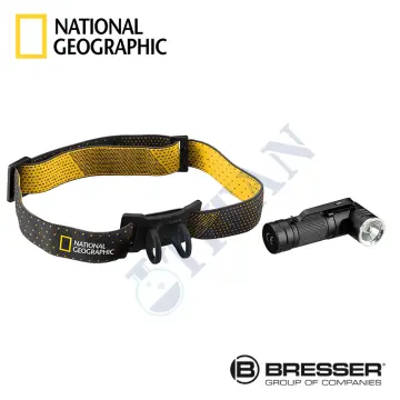 BRESSER NATIONAL GEOGRAPHIC - LUMINOS 450 Başa Monte Edilebilir LED El Feneri 450 Lümen