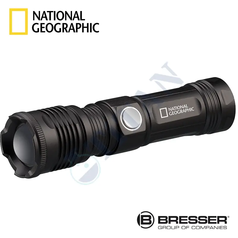 BRESSER NATIONAL GEOGRAPHIC™-  ILUMINOS 1000 LED Zoom El Feneri - (Işık Gücü 1000 Lümen)