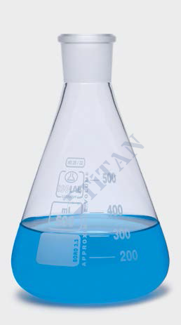 ISOLAB - 028.01.500 erlen - cam - şilifli - 500 ml - NS19/26 (1 adet / paket)