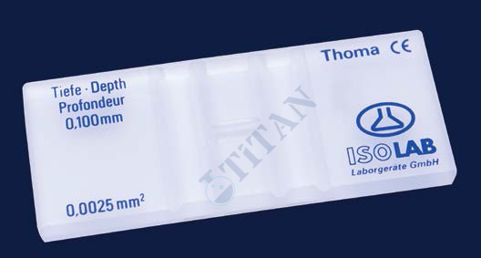 ISOLAB - 075.03.002 kan sayma lamı - thoma (1 adet / paket)