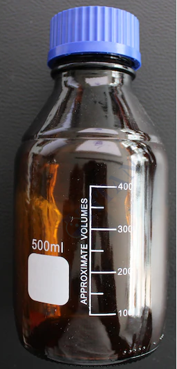 Otoklav şişesi ithal Amber 1000 ml
