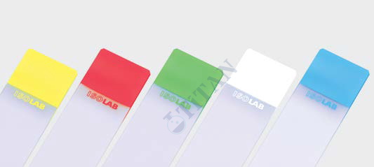 ISOLAB - 075.02.008 lam - pembe renkli uçlu - süper kalite - 50 ad/kutu (50 adet / paket)