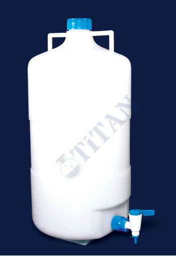 ISOLAB - 062.28.910 bidon - asipratör - musluklu - P.P - 10 lt (1 adet / paket)