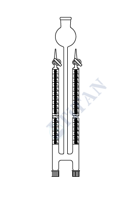 ÇALIŞKAN - LG025.17.0025 - Hoffmann Elektroliz Büreti 25 ml Hacim