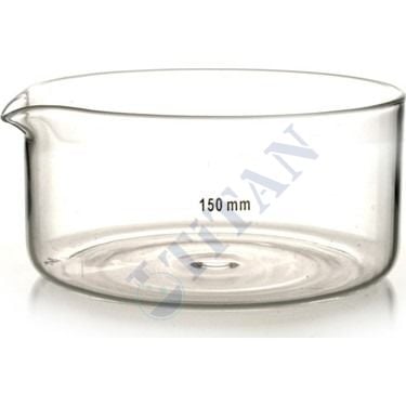 Özel Cam kap (Refluks) beton asfalt vs için 220*460mm