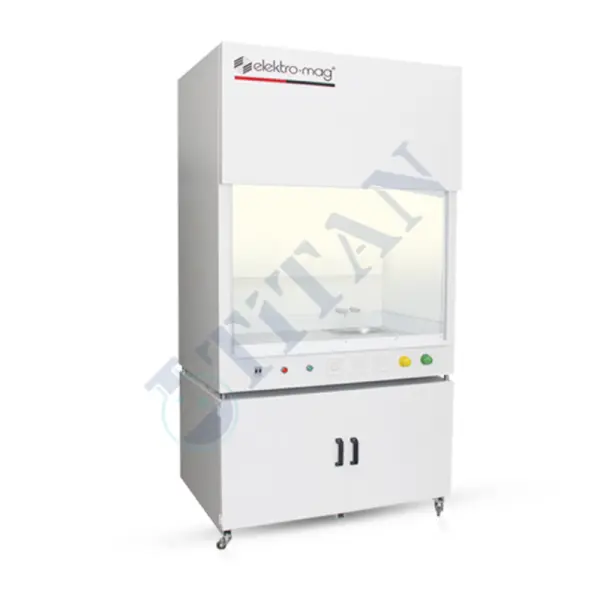 ELEKTRO-MAG - EM 1201 Ayaklı Çeker Ocak 118 cm x 90 cm x 75 cm / 100 W / 1750 m3 /saat